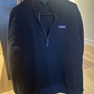 Patagonia Navy Fleece Half Zip Pullover